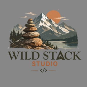 Wildstack Logo Grey Backgroun 300x300